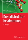 Cover: Kristallstrukturbestimmung - Springer Spektrum