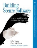 Cover: Building Secure Software - Addison Wesley