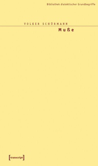 Enlarge image Cover: Muße - transcript