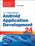 Cover: Android Application Development in 24 Hours, Sams Teach Yourself - Addison Wesley