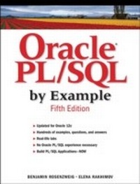 Abbildung von: Oracle PL/SQL by Example - Pearson