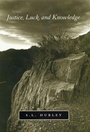 Cover: Justice, Luck, and Knowledge - Harvard University Press