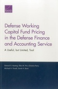 Cover: Defense Working Capital Fund Pricing in the Defense Finance and Accounting Service - RAND