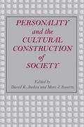 Cover: Personality and the Cultural Construction of Society - The University of Alabama Press
