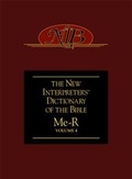 Cover: The New Interpreter's Dictionary of the Bible: Me-R v. 4 - Abingdon Press