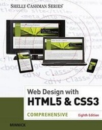 Enlarge image Cover: Web Design with HTML & CSS3 - Course Technology Inc