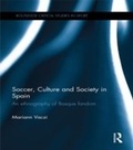 Cover: Soccer, Culture and Society in Spain - Routledge