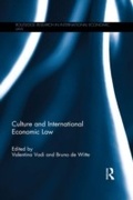 Abbildung von: Culture and International Economic Law - Routledge