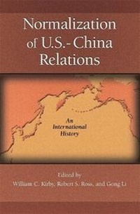 Enlarge image Cover: Normalization of U.S.-China Relations - Harvard University, Asia Center