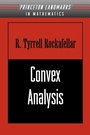 Cover: Convex Analysis - Princeton University Press