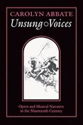 Cover: Unsung Voices - Princeton University Press