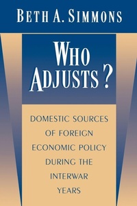 Enlarge image Cover: Who Adjusts? - Princeton University Press