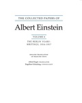 Cover: The Collected Papers of Albert Einstein, Volume 6 (English) - Princeton University Press