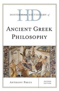 Cover: Historical Dictionary of Ancient Greek Philosophy - Rowman & Littlefield Publishers