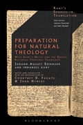 Cover: Preparation for Natural Theology - Bloomsbury Academic