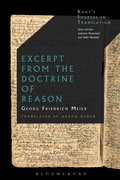 Cover: Excerpt from the Doctrine of Reason - Bloomsbury Academic