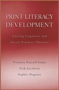 Cover: Print Literacy Development - Harvard University Press