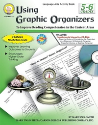 Enlarge image Cover: Using Graphic Organizers, Grades 5 - 6 - Mark Twain Media