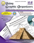Cover: Using Graphic Organizers, Grades 6 - 8 - Mark Twain Media