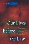 Cover: Our Lives Before the Law - Princeton University Press