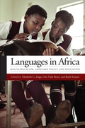 Cover: Languages in Africa - Georgetown University Press