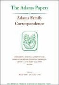Cover: Adams Family Correspondence, Volume 8 - The Belknap Press