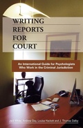 Cover: Writing Reports for Court - Australian Academic Press