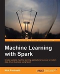 Cover: Machine Learning with Spark - Packt Publishing
