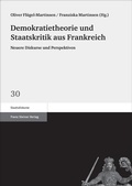 Cover: Demokratietheorie und Staatskritik aus Frankreich - Franz Steiner Verlag