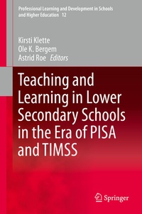Abbildung von: Teaching and Learning in Lower Secondary Schools in the Era of PISA and TIMSS - Springer