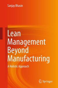 Enlarge image Cover: Lean Management Beyond Manufacturing - Springer