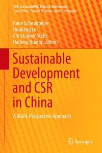 Bild vergrößern Bild: Sustainable Development and CSR in China - Springer