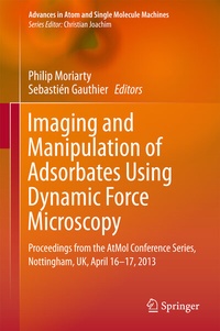 Abbildung von: Imaging and Manipulation of Adsorbates Using Dynamic Force Microscopy - Springer
