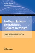 Cover: Intelligent Software Methodologies, Tools and Techniques - Springer