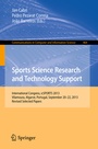 Cover: Sports Science Research and Technology Support - Springer