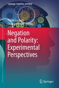 Cover: Negation and Polarity: Experimental Perspectives - Springer