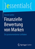 Cover: Finanzielle Bewertung von Marken - Springer Gabler
