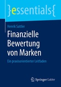 Cover: Finanzielle Bewertung von Marken - Springer Gabler