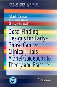 Enlarge image Cover: Dose-Finding Designs for Early-Phase Cancer Clinical Trials - Springer
