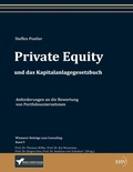 Cover: Private Equity und das Kapitalanlagegesetzbuch - Europ&auml;ischer Hochschulverlag