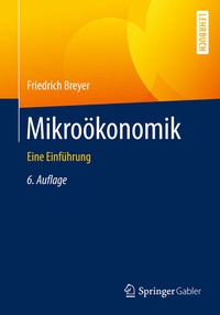 Abbildung von: Mikroökonomik - Springer Gabler