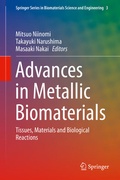 Cover: Advances in Metallic Biomaterials - Springer