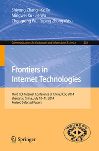 Enlarge image Cover: Frontiers in Internet Technologies - Springer