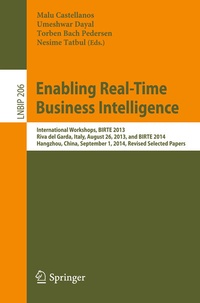 Enlarge image Cover: Enabling Real-Time Business Intelligence - Springer