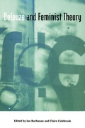 Cover: Deleuze and Feminist Theory - Edinburgh University Press