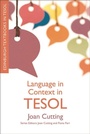 Cover: Language in Context in TESOL - Edinburgh University Press