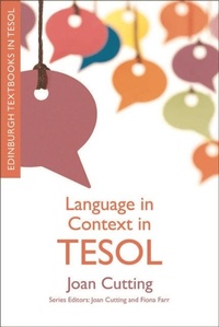 Enlarge image Cover: Language in Context in TESOL - Edinburgh University Press