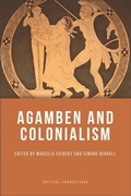 Cover: Agamben and Colonialism - Edinburgh University Press