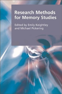 Enlarge image Cover: Research Methods for Memory Studies - Edinburgh University Press