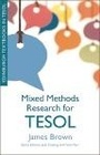 Cover: Mixed Methods Research for TESOL - Edinburgh University Press